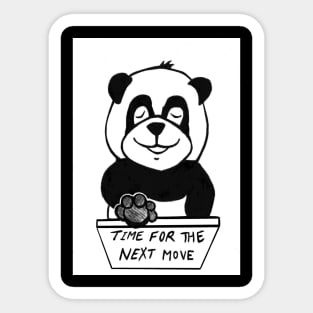 Panda Wisdom Sticker